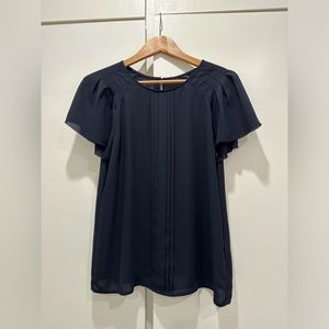 Banana Republic Navy Blouse